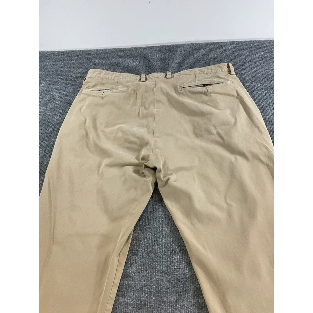Johnston & Murphy Pants Mens 36x30 Khaki Tan Dress Casual Stretch Chinos Busines